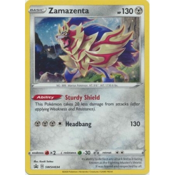 Zamazenta - SWSH034 - Promo Card Holo